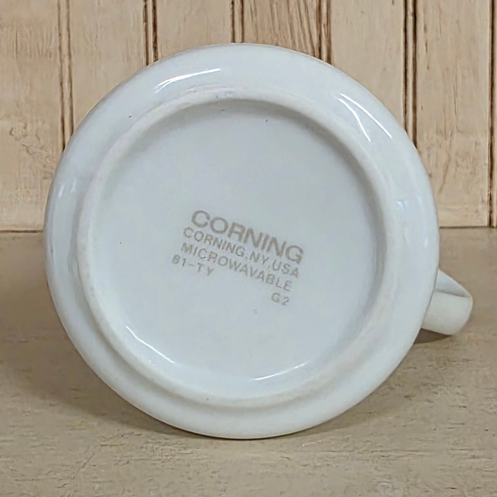 Corelle Shadow Iris Creamer Pitcher Floral Replacement - Picture 2 of 3